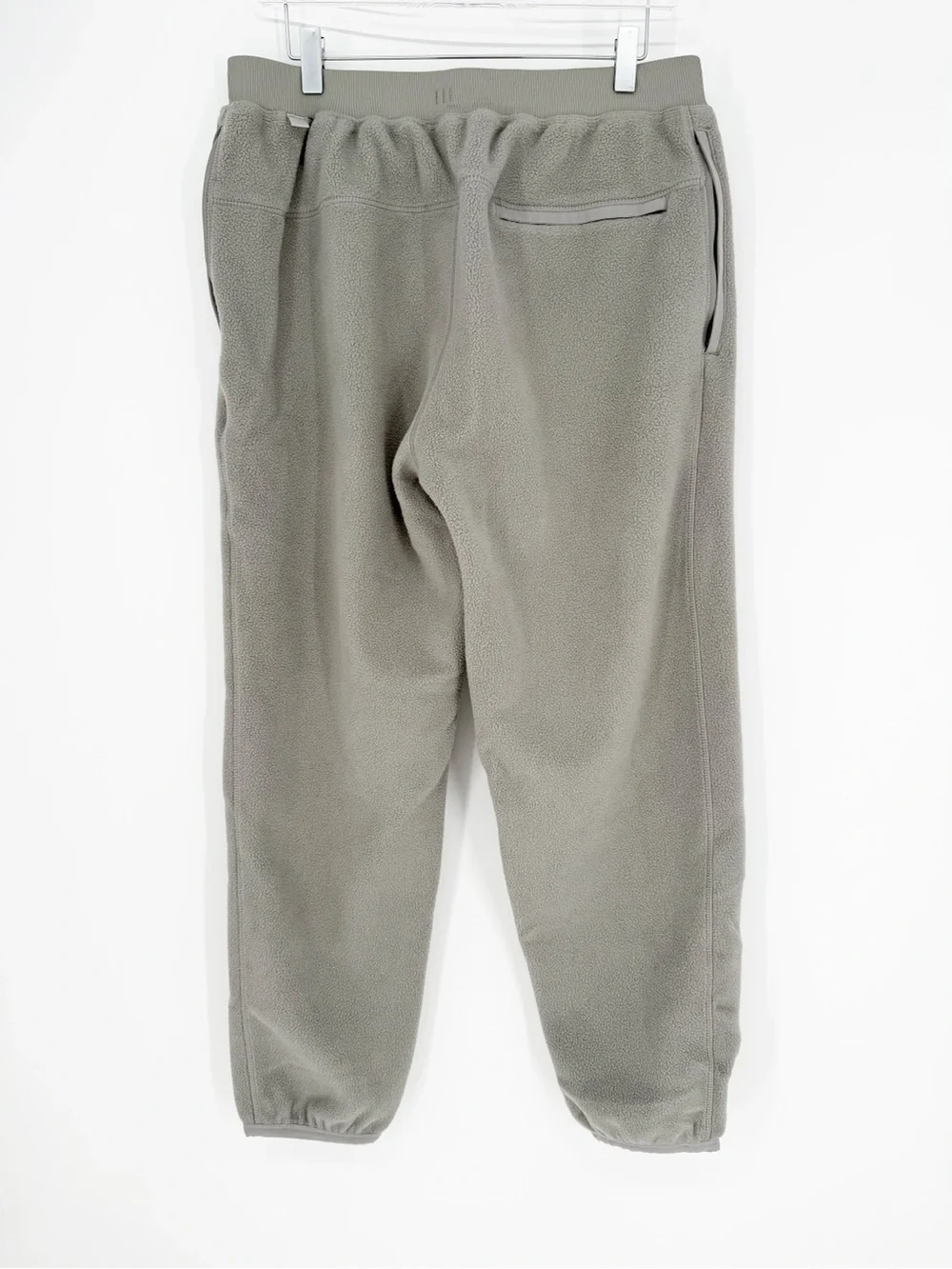 Lululemon Polar Fleece Joggers Men's L Gull Grey Loungewear